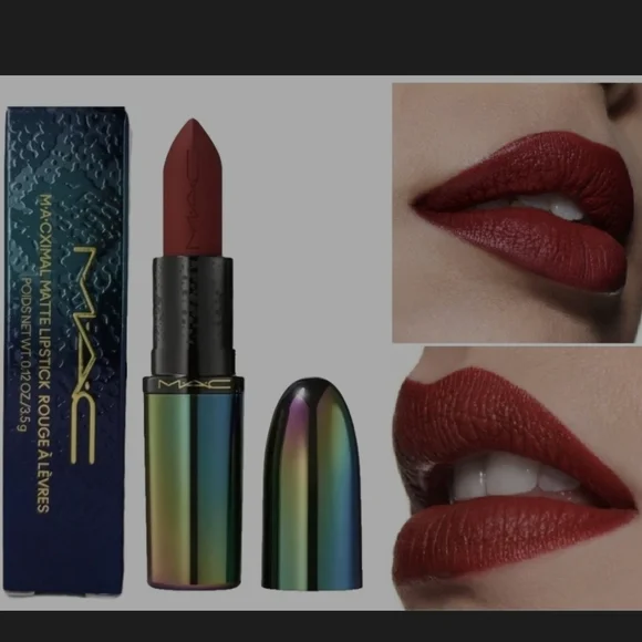 ❇️LUCK BE A LIPSTICK MAC DISCONTINUED Macximal Lipstick NWT - Picture 1 of 6